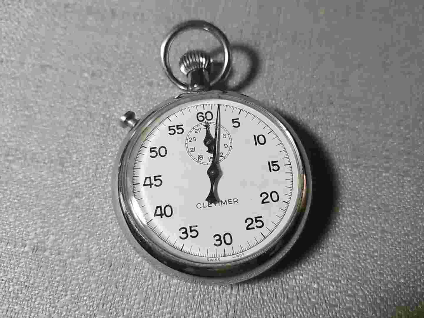 Watchmaker Estate Vintage Stopwatch Lot for 4 Parts or Repair Bin 4