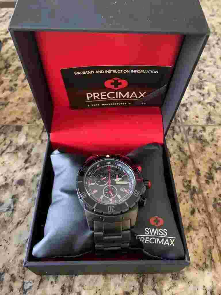 Precimax - Quartz - Chronograph - Wristwatch - Used