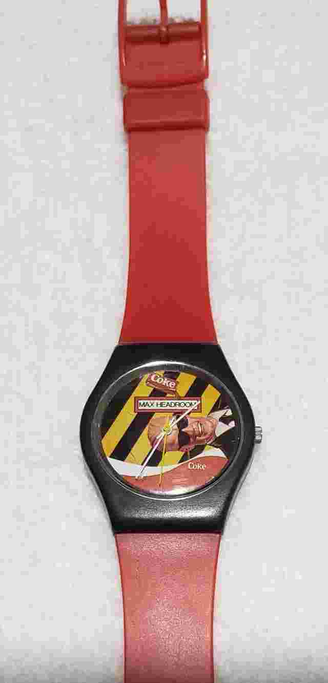 Max Headroom Coke Advertising Character Watch Working (Release 1985)
