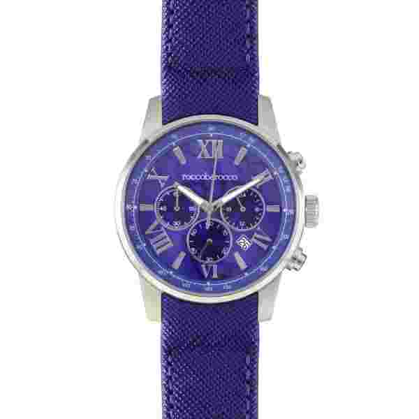 Unisex Watch ROCCOBAROCCO SPORT Chrono Leather Cordura Coloured Sub 50mt