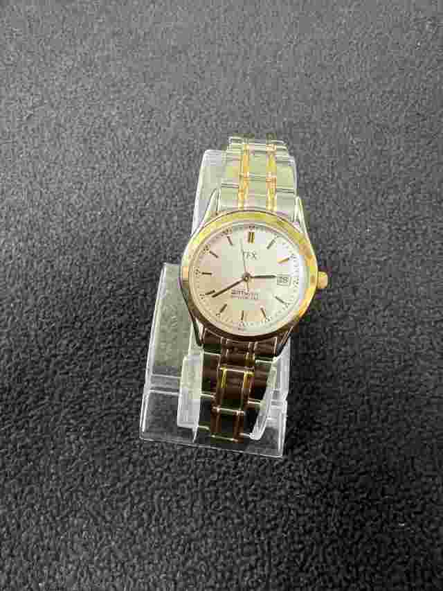 Bolova TFX, Wingate healthcare ,Date, Stanless steel two-tone,26mm.