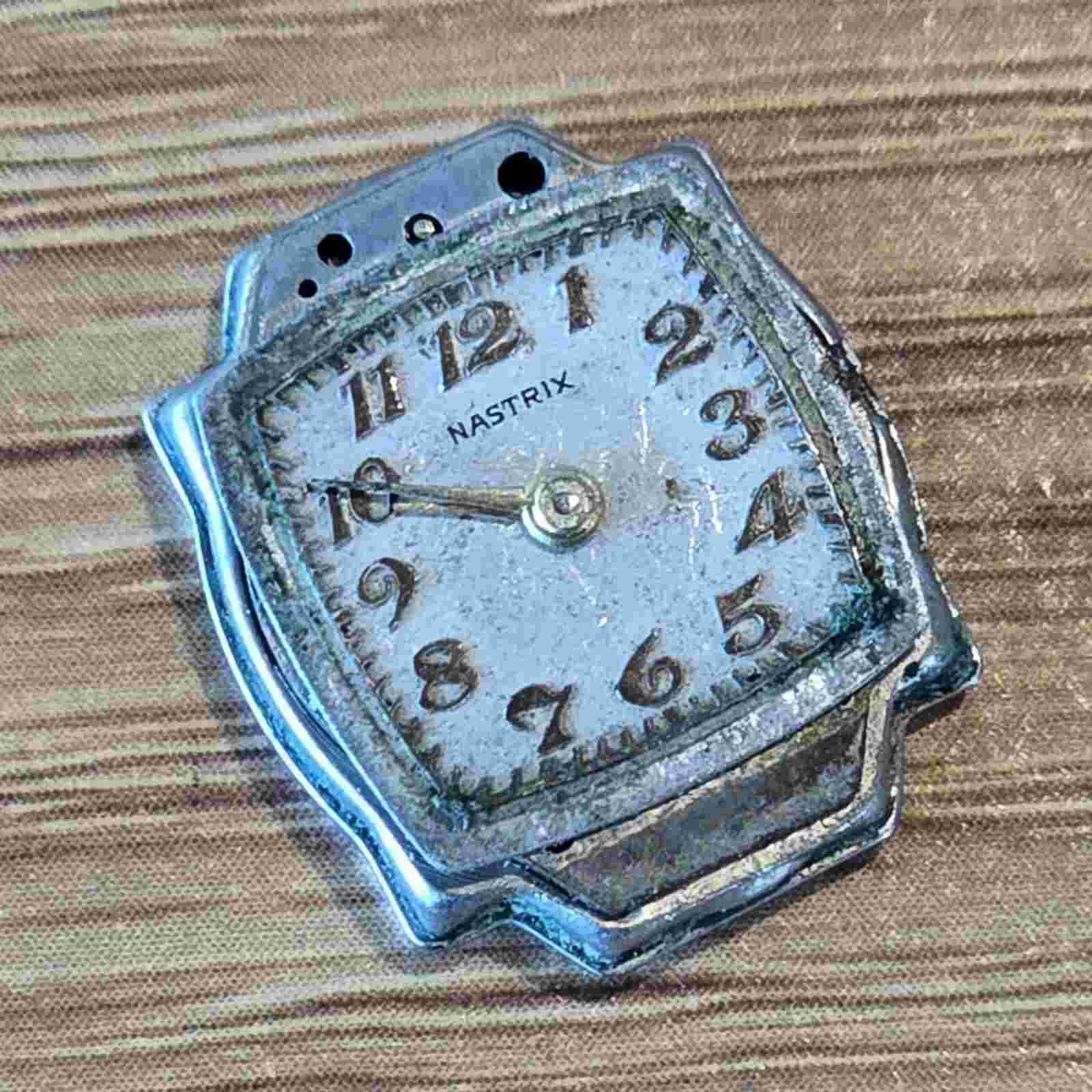 Vintage Nastrix 15 Jewels Pinstripe Swiss NCD Watch Movement WP2