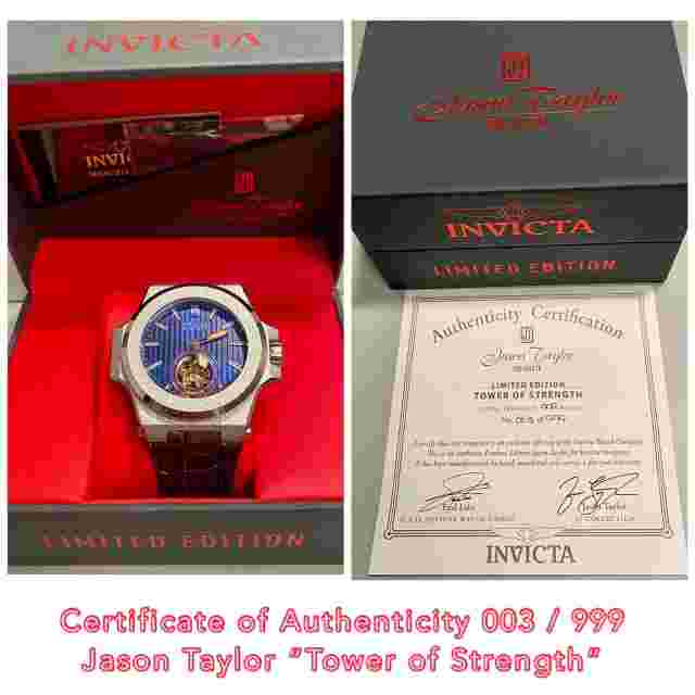 55mm TOURBILlON LE#003/999 Silvertn Sandblasted Case JT AKULA Invicta Mens Watch