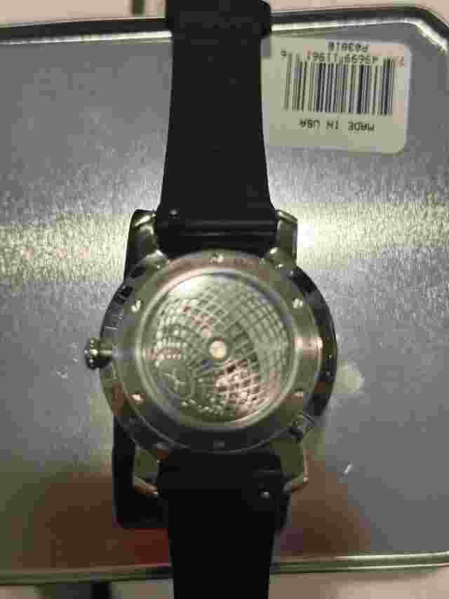 Xeric Atlasphere GMT Watch- Red. Limited edition #055/500