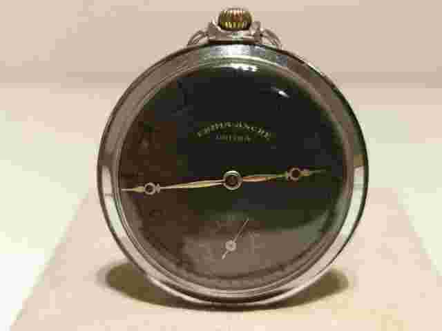VINTAGE WW2 MILITARY MEN'S SWISS OPEN FACE POCKET WATCH "ORFINA" PRIMA ANCRE