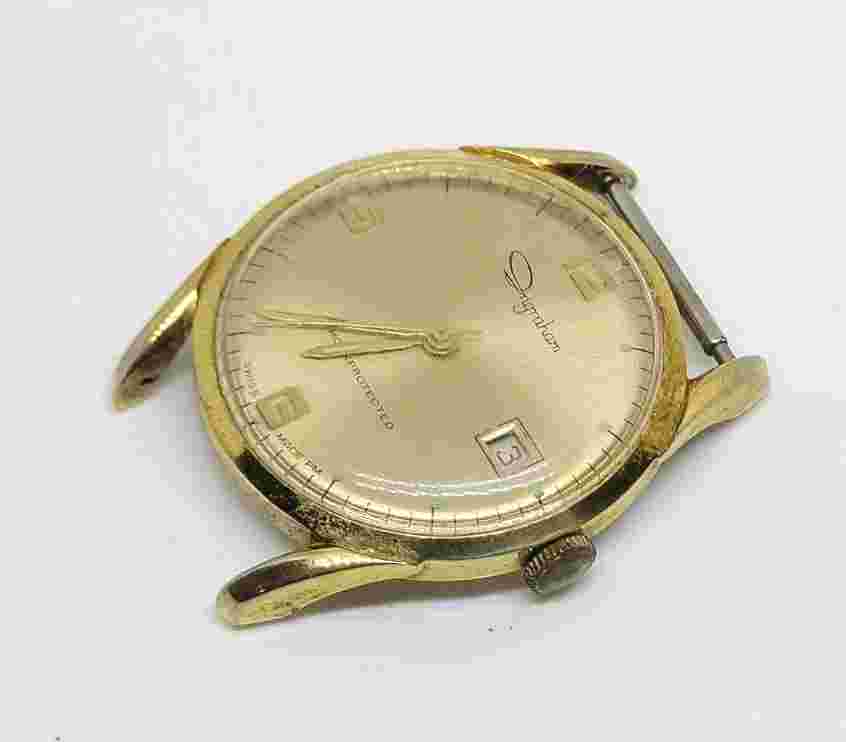 Vintage Ingraham Swiss 1J Mechanical Wrist Watch Runs