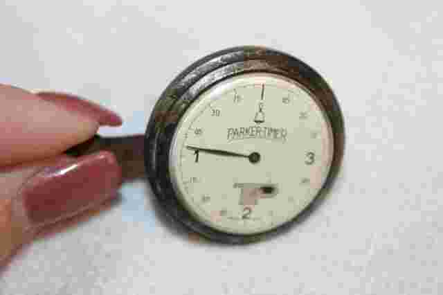 Vintage Parker Timer Swiss Made Pocket Watch