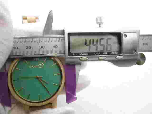 Men's Earth 100% Natural Wood Quartz WR Analog 44mm Causal Round Watch (G542)