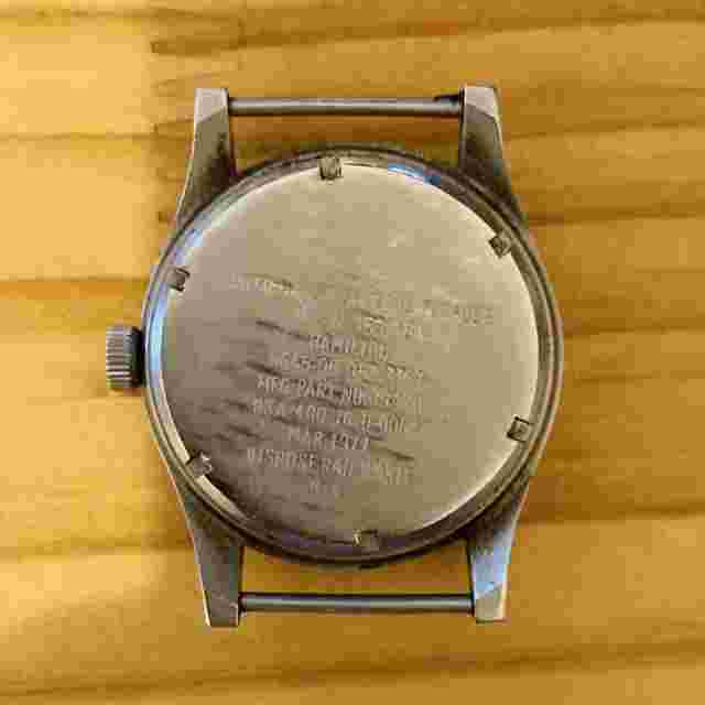 Vintage Hamilton MIL-W-46374B 1977 Hand-winding Watch