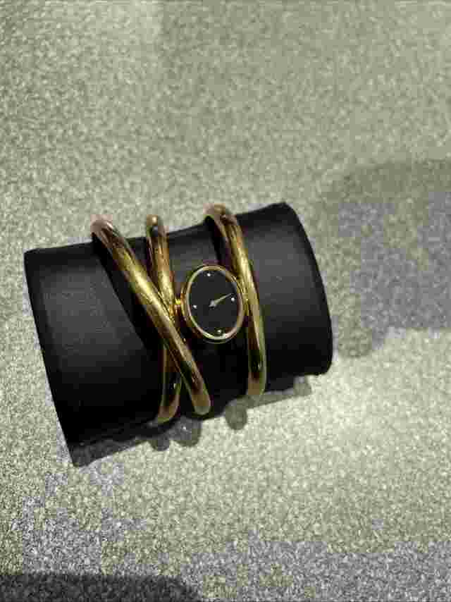 Ultra Rare The Franklin Mint 1989 Alfred Durante Cuff Swiss Made Ladies Watch