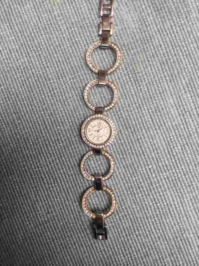 Womens New York and Company Bling S.S. Watch