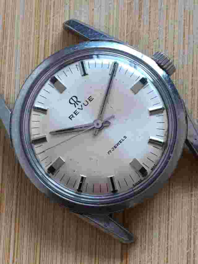Vintage REVUE 17J Manual Watch