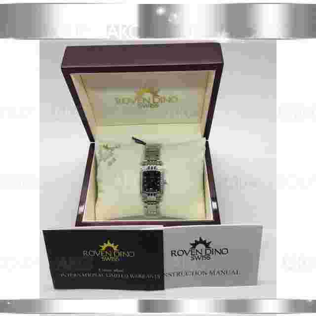 Roven Dino Savannah Diamond 2029LDS029 Stainless Steel Swiss Movet Women Watch