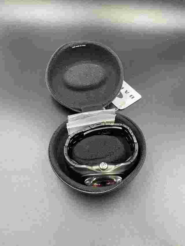 Oakley PVD Timebomb Stealth W/Cannon Red Dial Titanium Watch