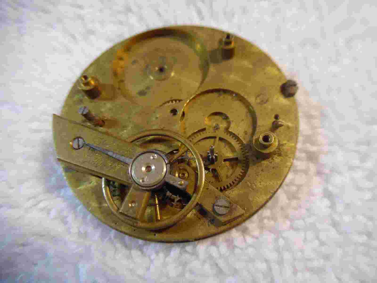 Pocket Watch H Walker 7 Castle Gates Shrewsbury 79-9J