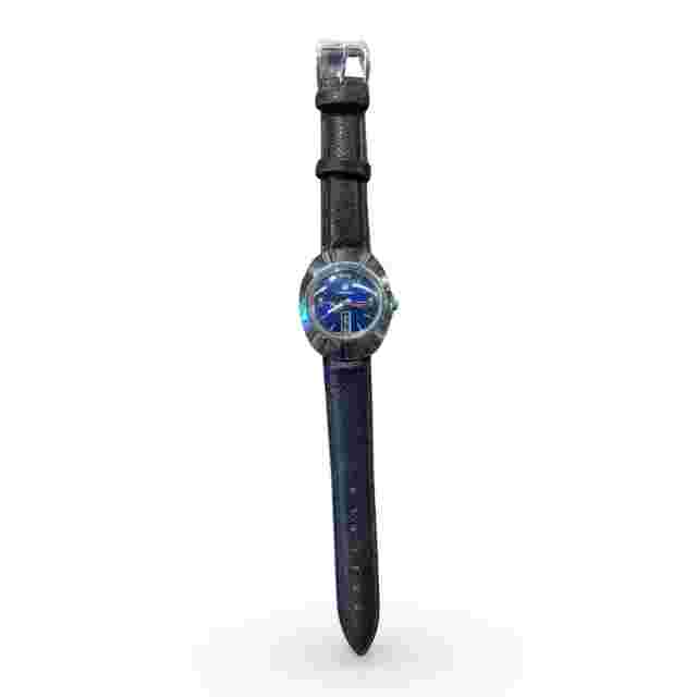 Tressa Laser Beam 21 Jewels Swiss Automatic Blue Watch