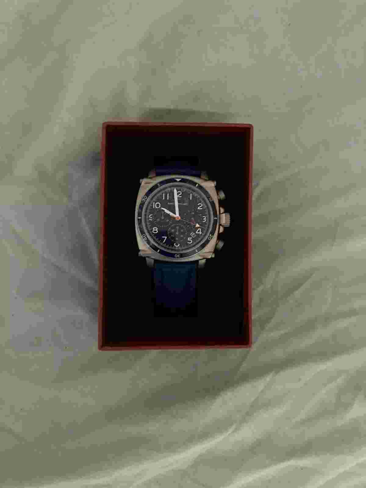 Morphic M83 Series Chronograph Quartz Blue Dial Men's Watch MPH8305