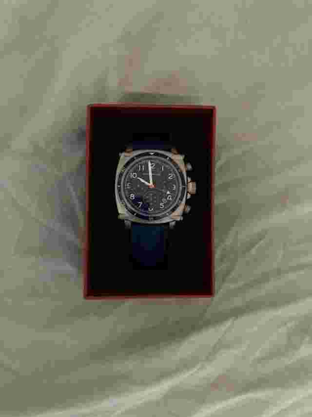 Morphic M83 Series Chronograph Quartz Blue Dial Men's Watch MPH8305