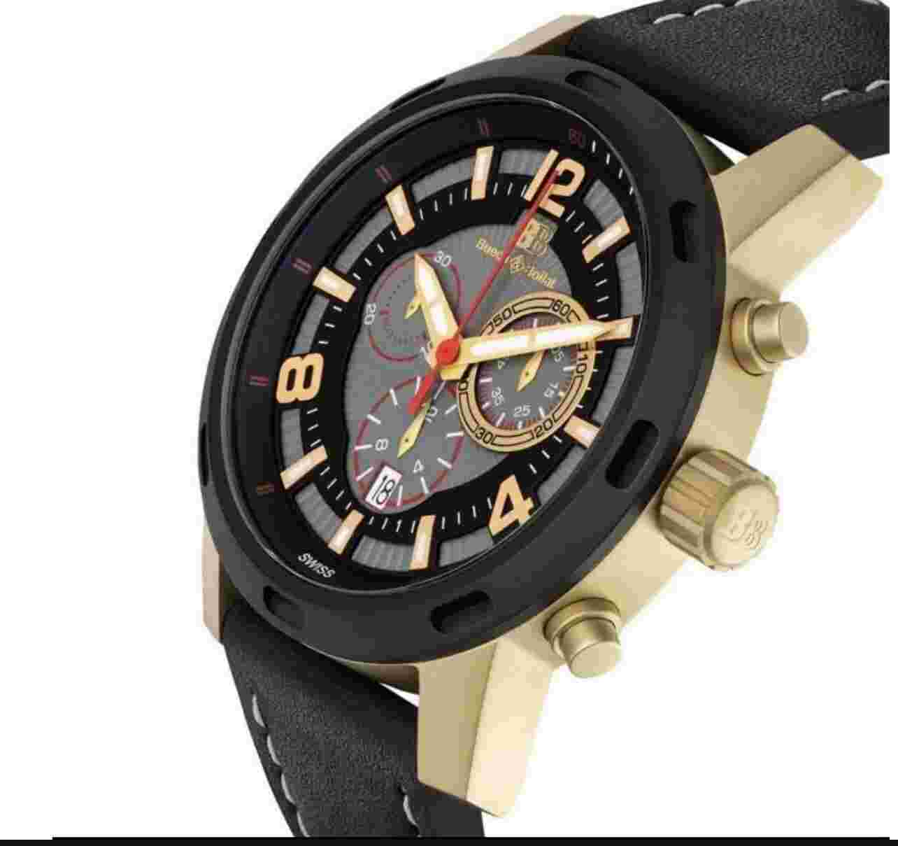 BUECH & BOILAT BARRACCHI SAPPHIRE CRYSTALWATCH FOR MEN