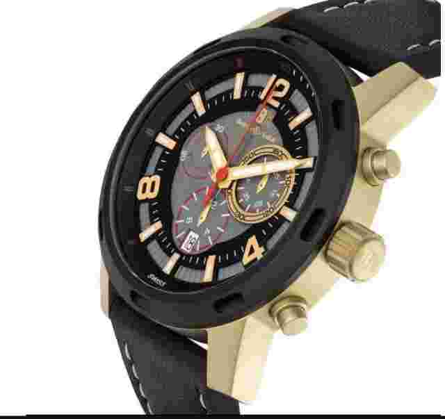 BUECH & BOILAT BARRACCHI SAPPHIRE CRYSTALWATCH FOR MEN