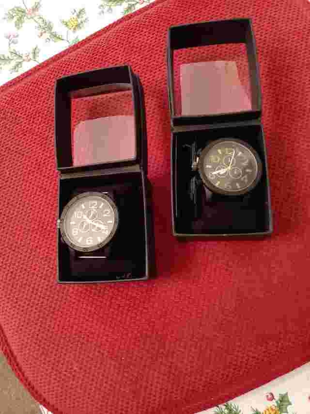 NEW (x2) * For Ever 21 *Men's Watch Chronograph ( NO Straps ) .