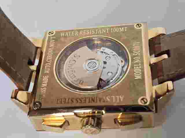 S. Coifman Romano Men's Valjoux 7750 Automatic Chronograph Watch SC0071 44mm