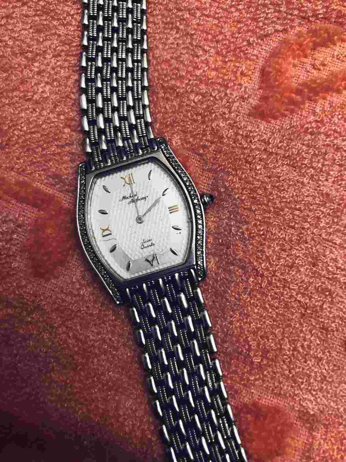Michael Anthony 14k gold watch Men