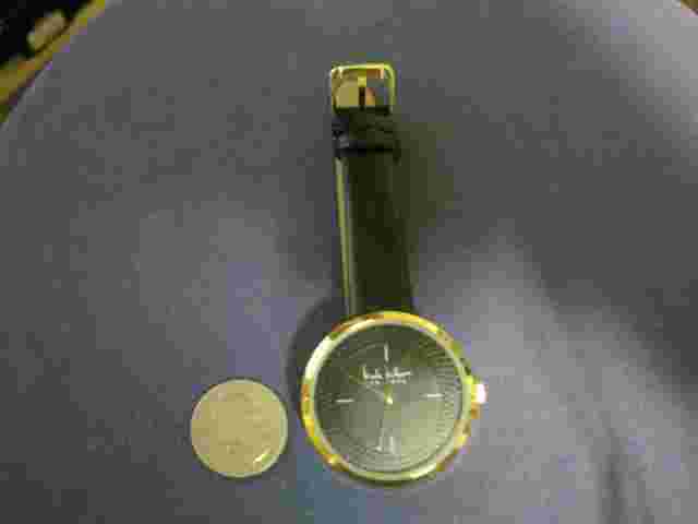 H50 ladys  gold plate  NICOLE MILLER. quartz  watch