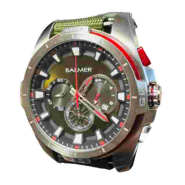 BALMER ANALOGUE MEN'S WRISTWATCH ROUND FACE WATERPROOF LIMITED PRODUCTION