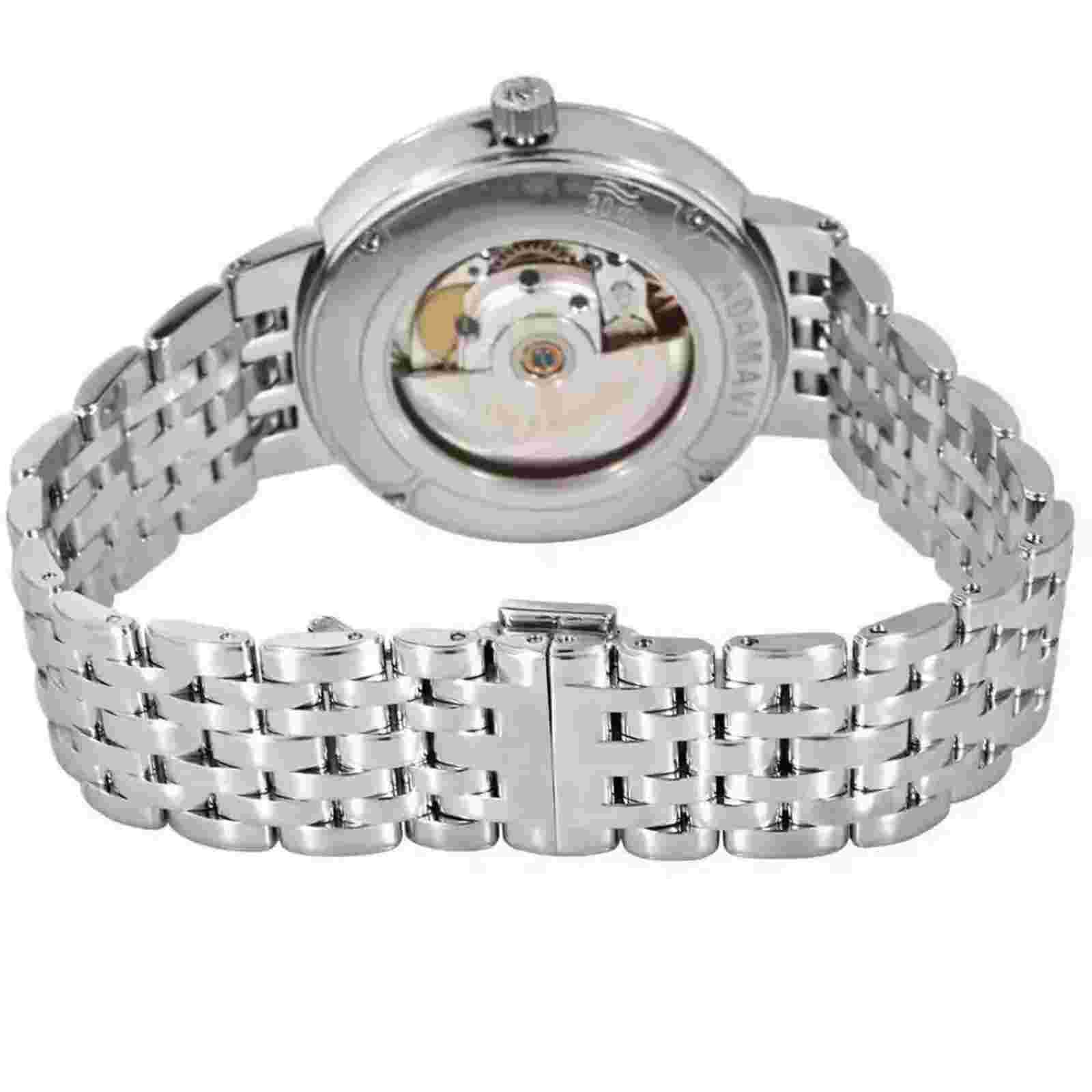 Carl Bucherer Unisex Watch Adamavi Silver Dial Steel Bracelet 00.10314.08.15.21