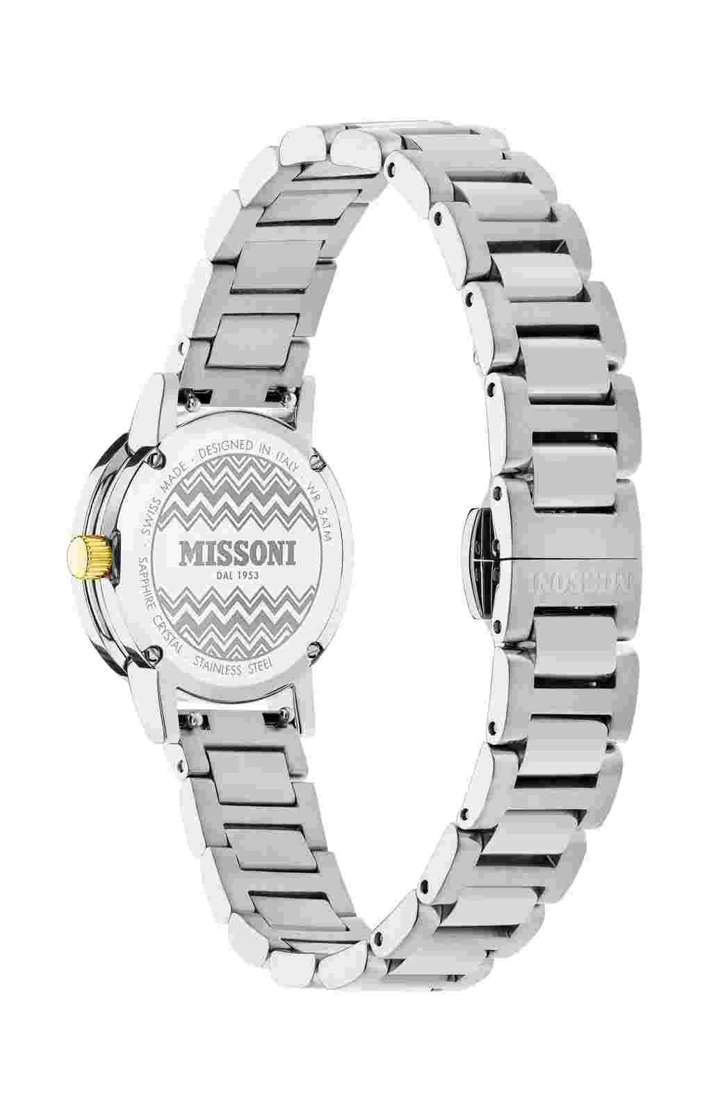 Missoni Silver Womens Analogue Watch Estate MWGY00323