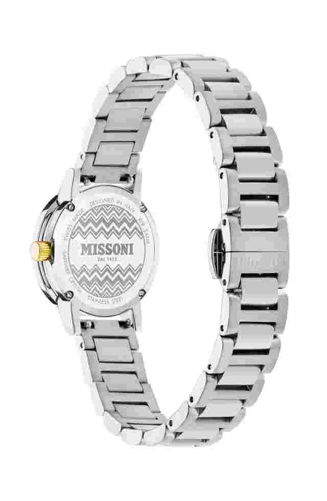 Missoni Silver Womens Analogue Watch Estate MWGY00323