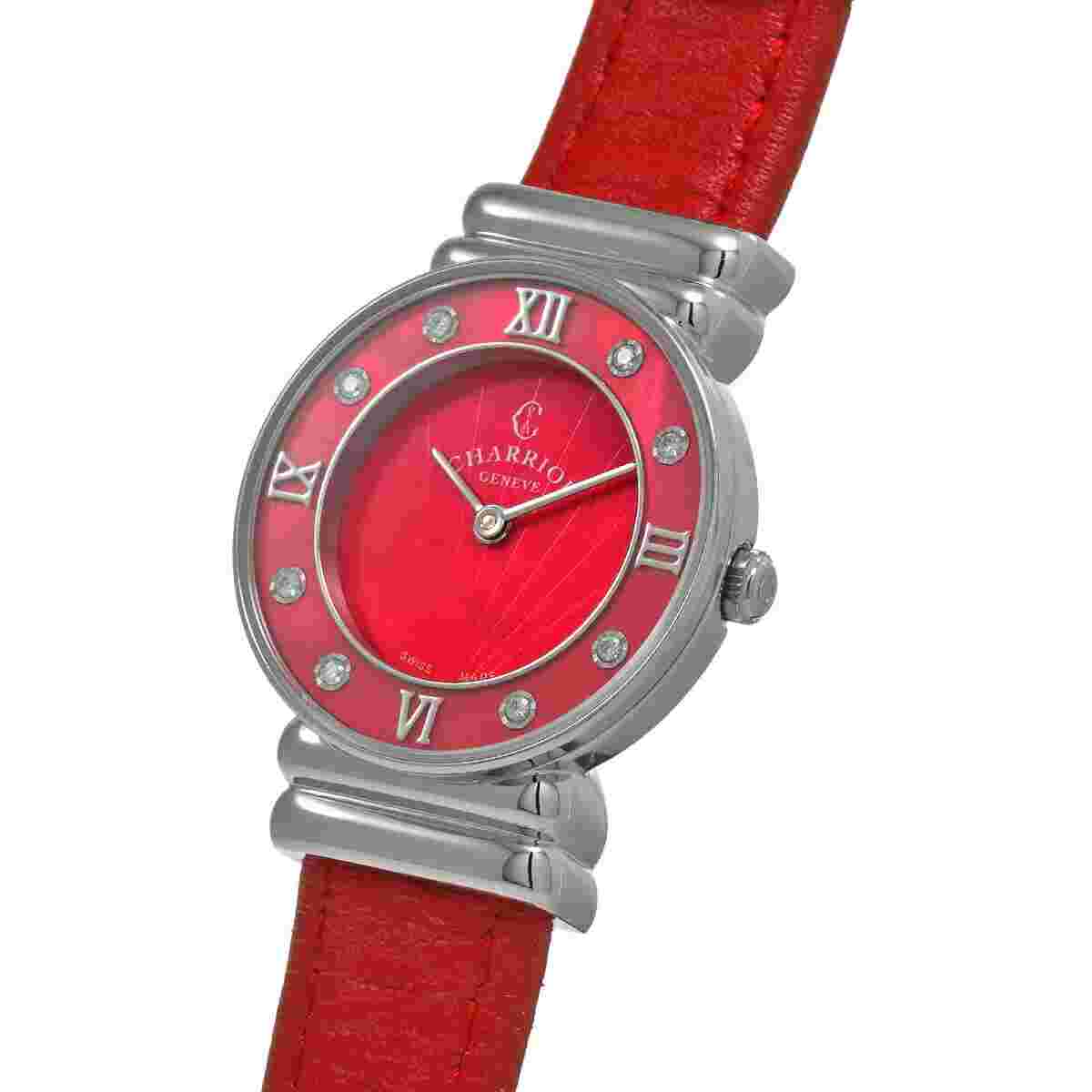 CHARRIOL Saint-Tropez Colors 028SRD1.365.573 Ladies Watch From Japan G0227