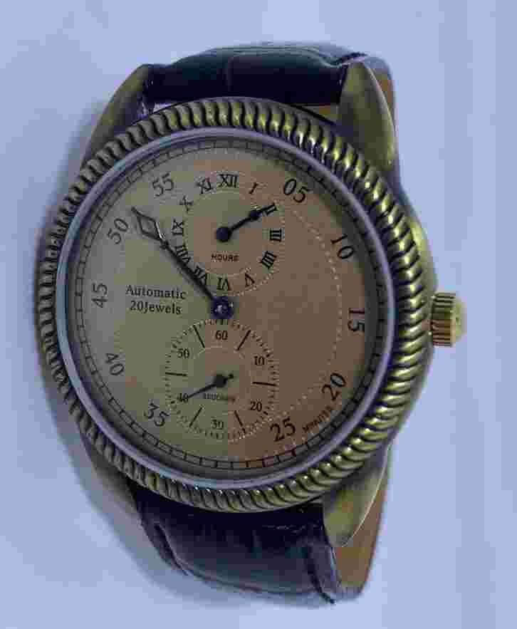Admiral Nelson Watch Automatic 20 Jewel Based On Nelson’s Pocket Watch