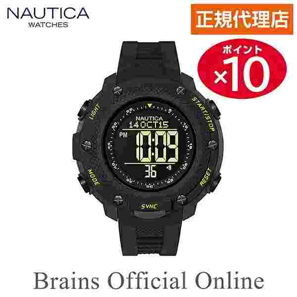 NAUTICA NMX15 Digital Yacht Timer Watch NAI19523G Men's Digital Black Box Unused