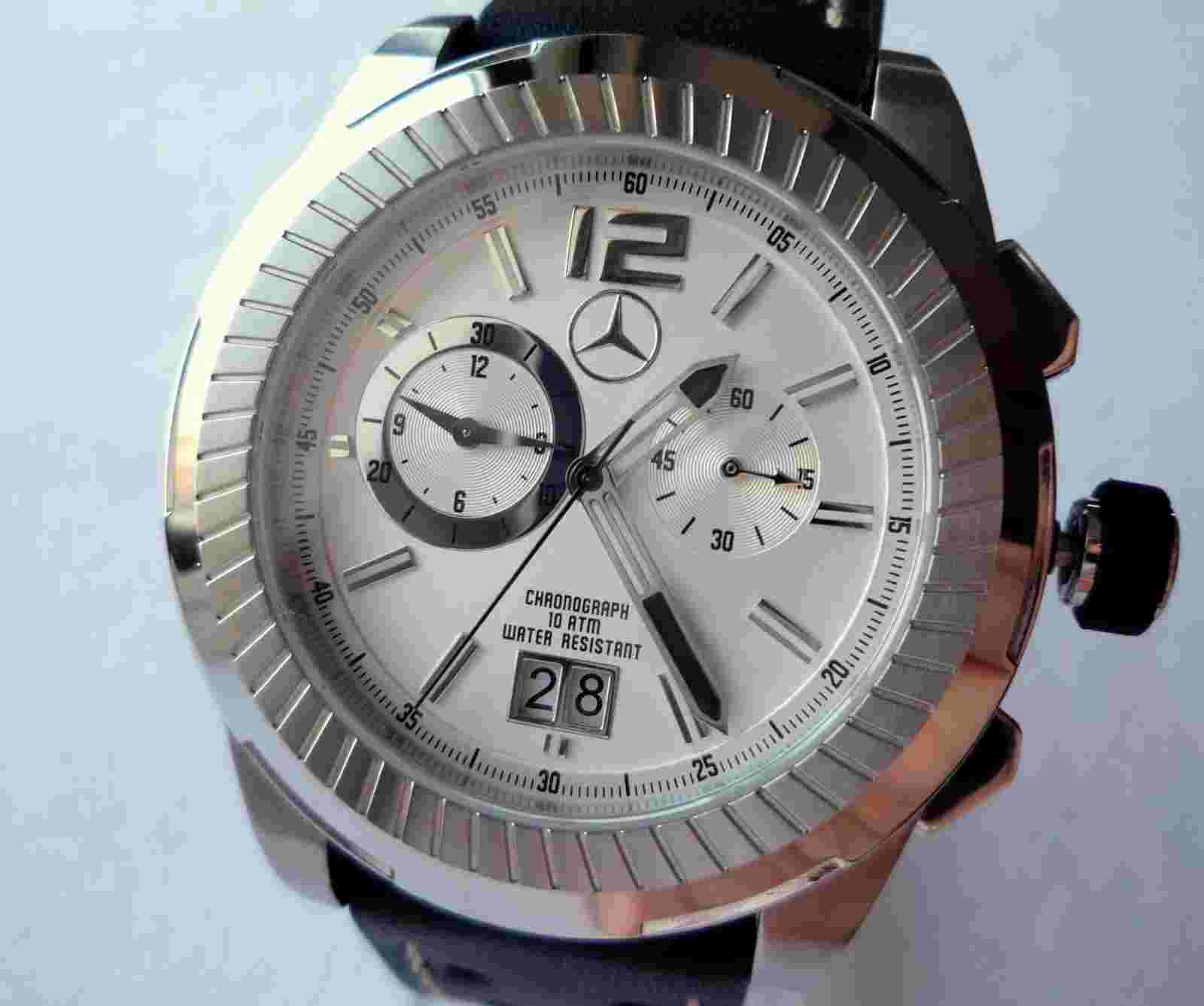 Mercedes Benz Classic Motorsport AMG DTM Racing Driver Sport Chronograph Watch