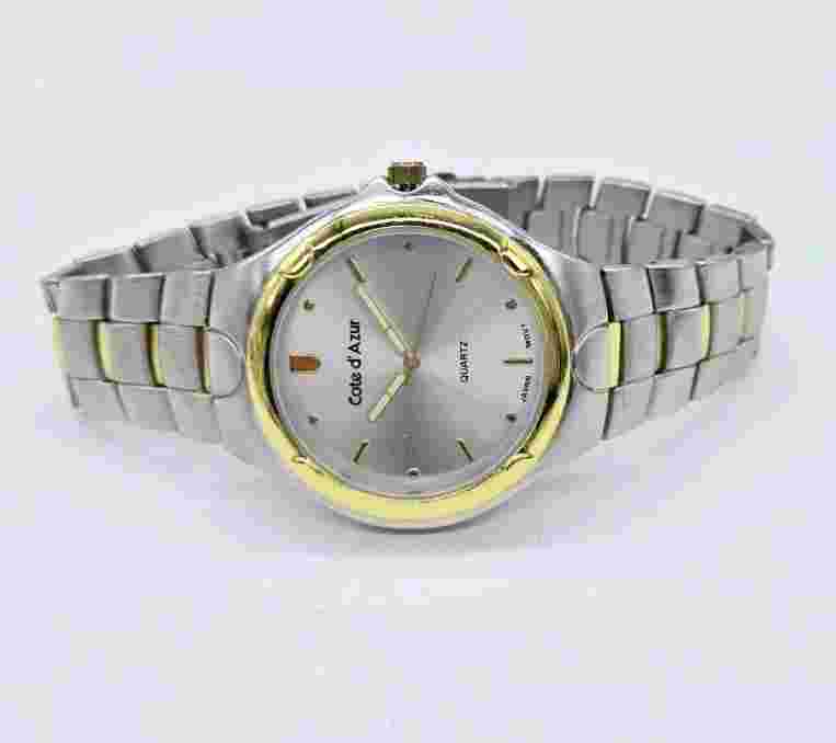 Cote D' Azur Men’s Two tone Gold & Silver
