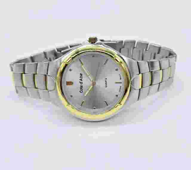 Cote D' Azur Men’s Two tone Gold & Silver