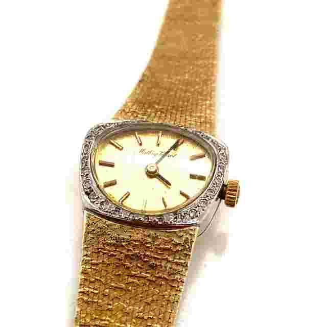 Mathey-Tissot 14k Yellow Gold Ladies Vintage Watch Upgraded to Quartz 1967/1968