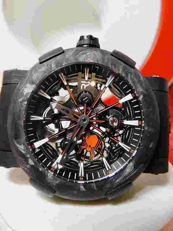 Romain Jerome Spider Man Skeleton Watch 100% NIB xx/100 1C45S.BBBR.1023.PR.SPM19
