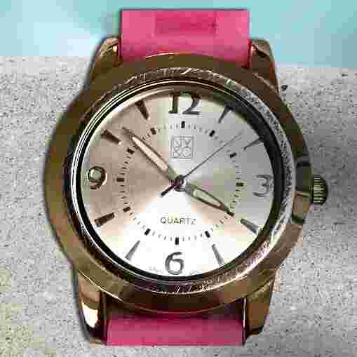 Hot Pink New York & Co NY3614 Women's Classic Wrist Watch Japan Movement New Bat