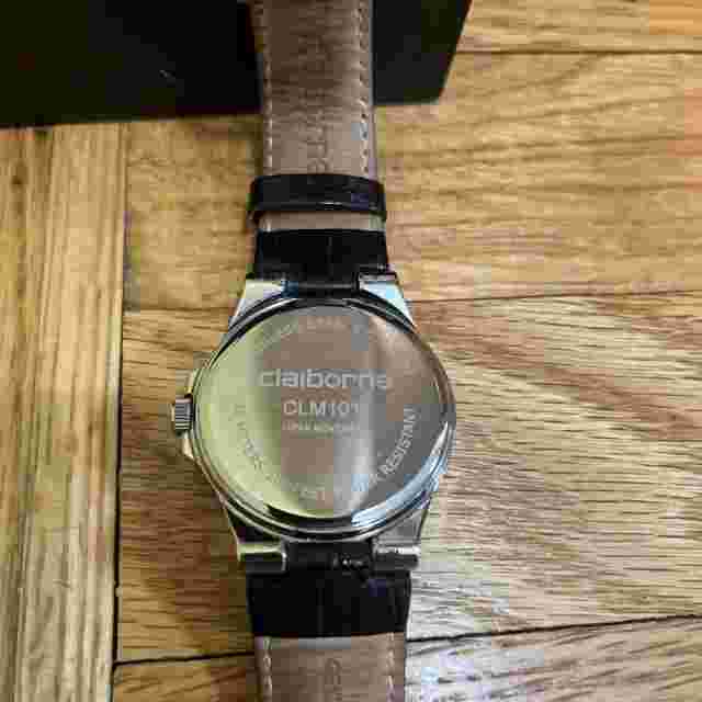 Claiborne Men’s Chronograph Watch - CLM1001 - NEW BATTERY