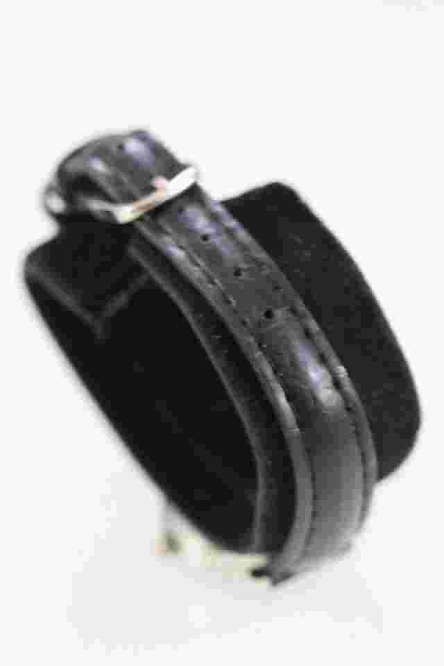 Watch it Watch Women Silver Stainless Steel Leather Black WR White Blue Quartz