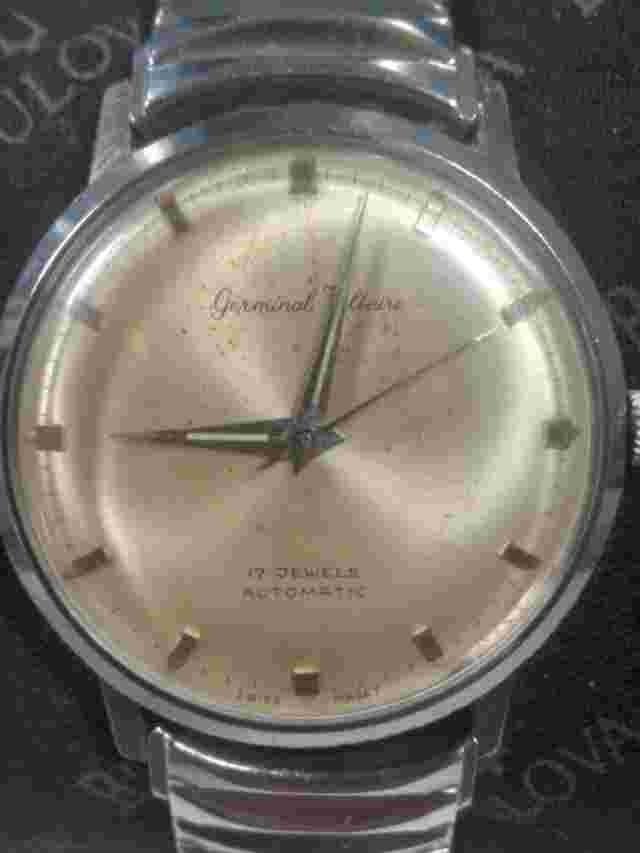Working Vintage Rare Germinal Voltaire Automatic Men's Watch