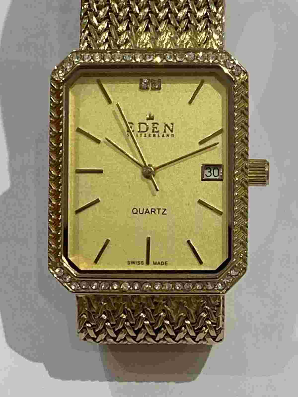 Executive Unisex Jewellery Watch “EDEN” G/P in Working Order & Keeps Time