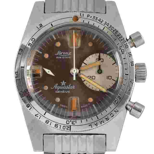 LORENZ Aquastar Deepstar Yachting Regatta Chronograph Full Set 1960’s
