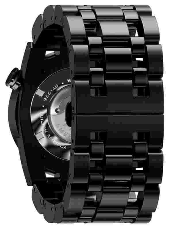 NEW IN BOX Rockwell 50mm AUTOMATIC Wrist Watch PHANTOM BLACK LIMITED RELEASE