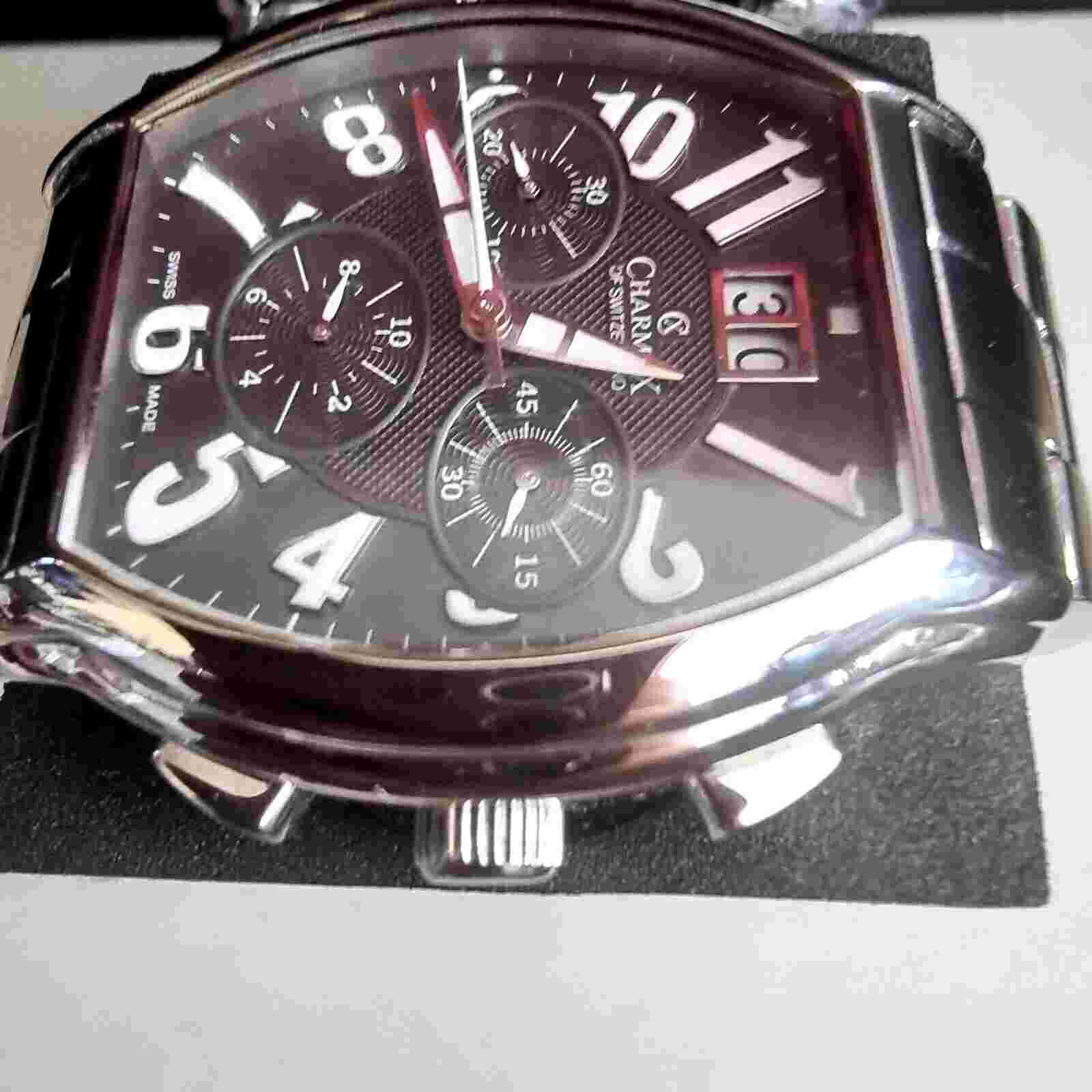 Charmex of Switzerland  Swiss Made Quartz Chronograph Mens Watch