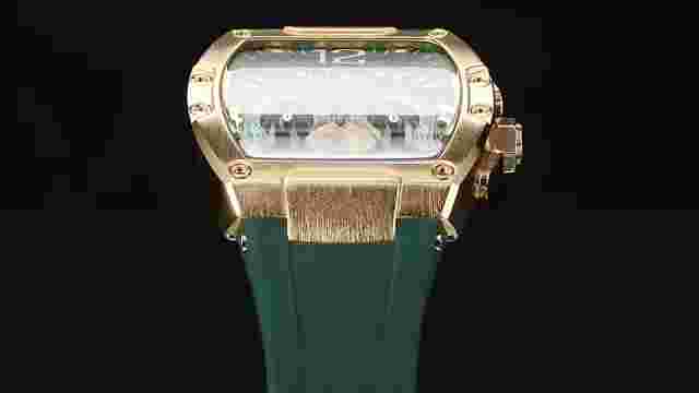 MEGIR Tonneau Barrel Multifunction Chronograph Waterproof Calendar Quartz Watch
