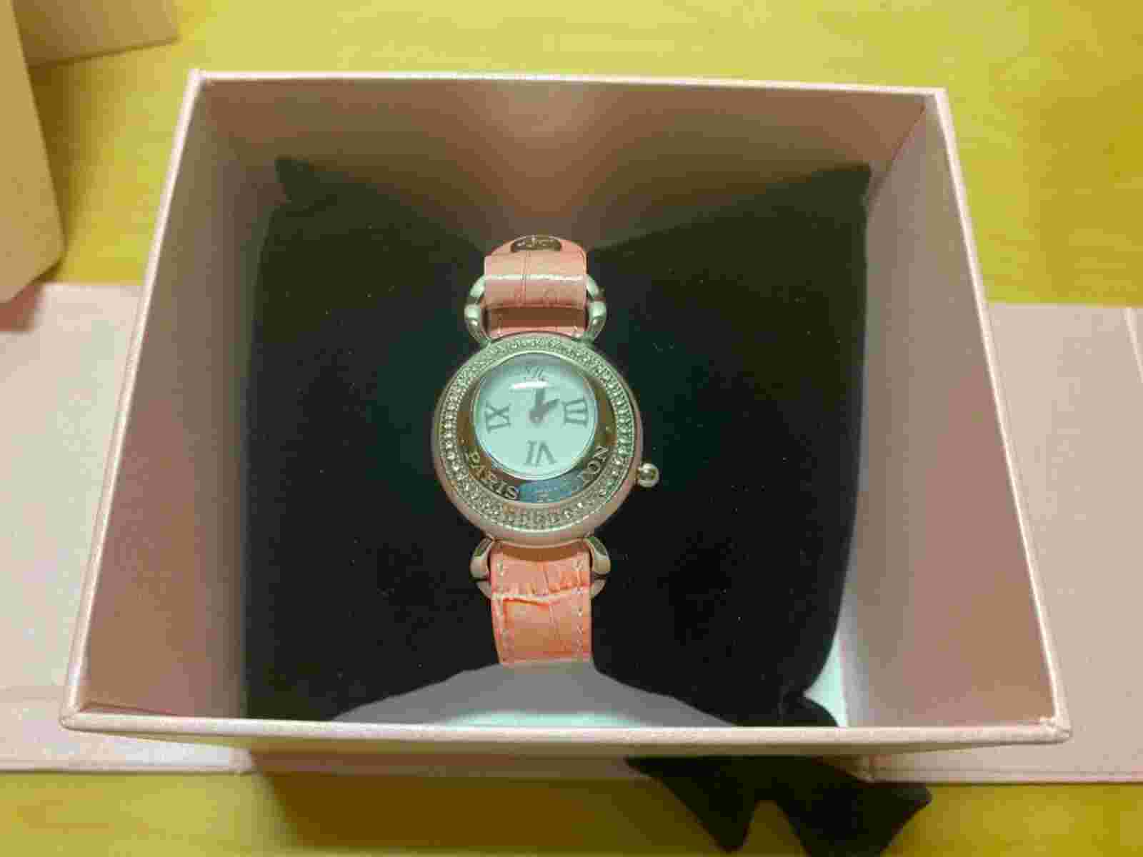 Paris Hilton - Watch Bracelet - 30 MM - Quartz - Strap Leather Pink